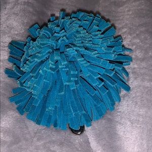 RARE COACH POM POM FOB KEYCHAIN